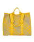 Check Shopper Tote, back view